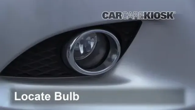 2015 Infiniti Q40 3.7L V6 Luces Luz de niebla (reemplazar foco)